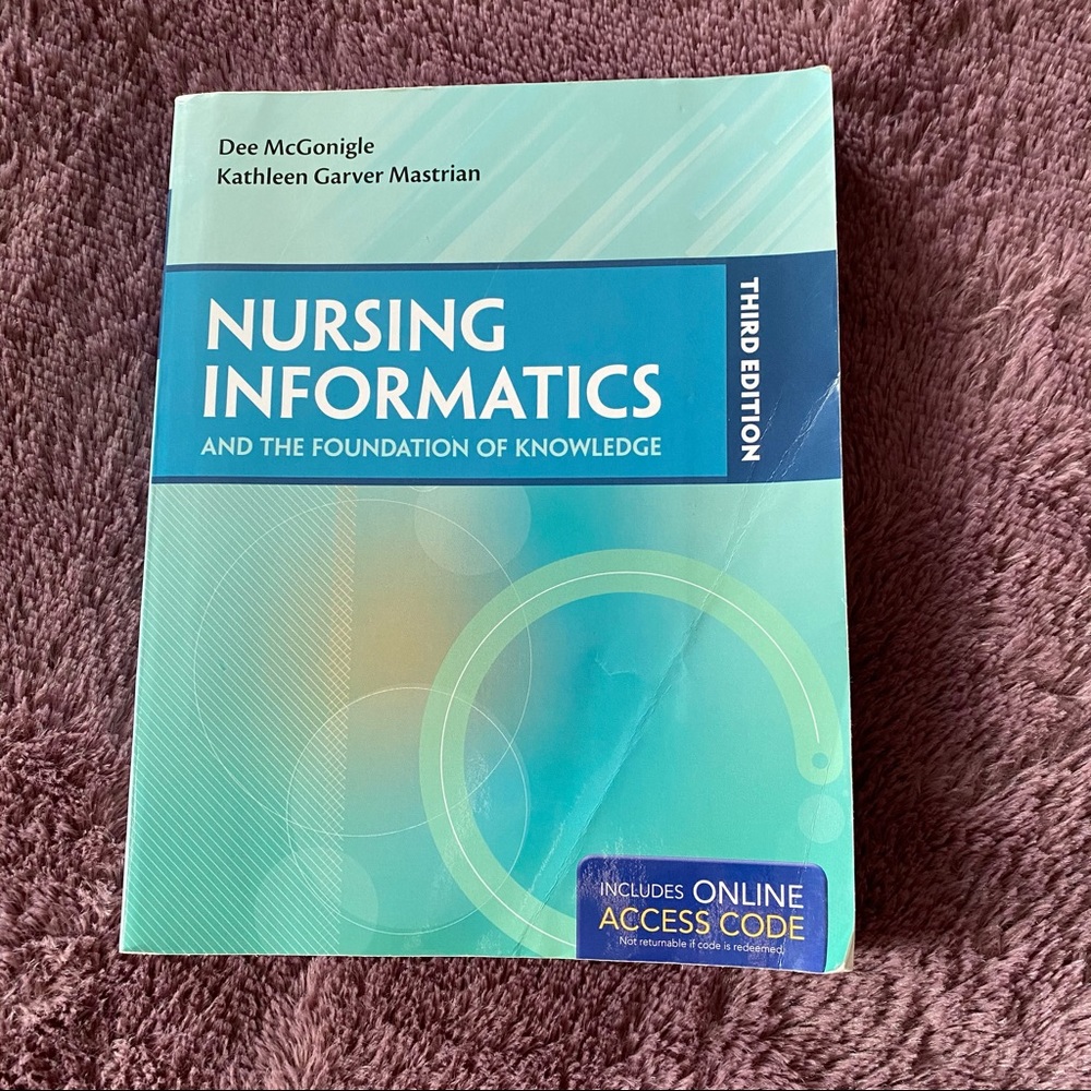 Nursing Informatics 3rd edition - Picture 1 of 5